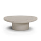 Jade Concrete Indoor/Outdoor Nesting Coffee Table Set - Cream - Image 6