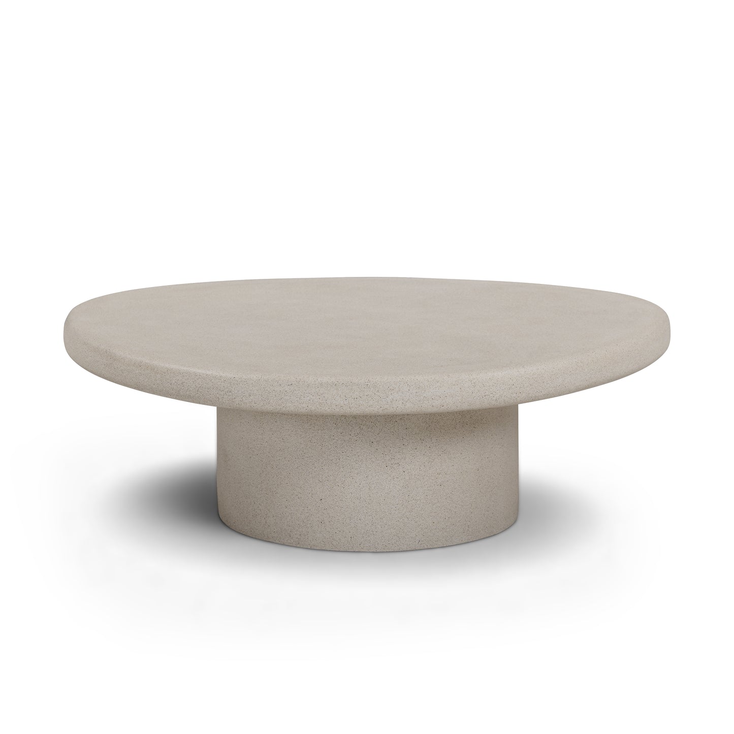 Jade Concrete Indoor/Outdoor Nesting Coffee Table Set - Cream - Image 6