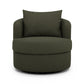Silvi Performance Boucle Swivel Accent Chair - Kale Green - Image 3