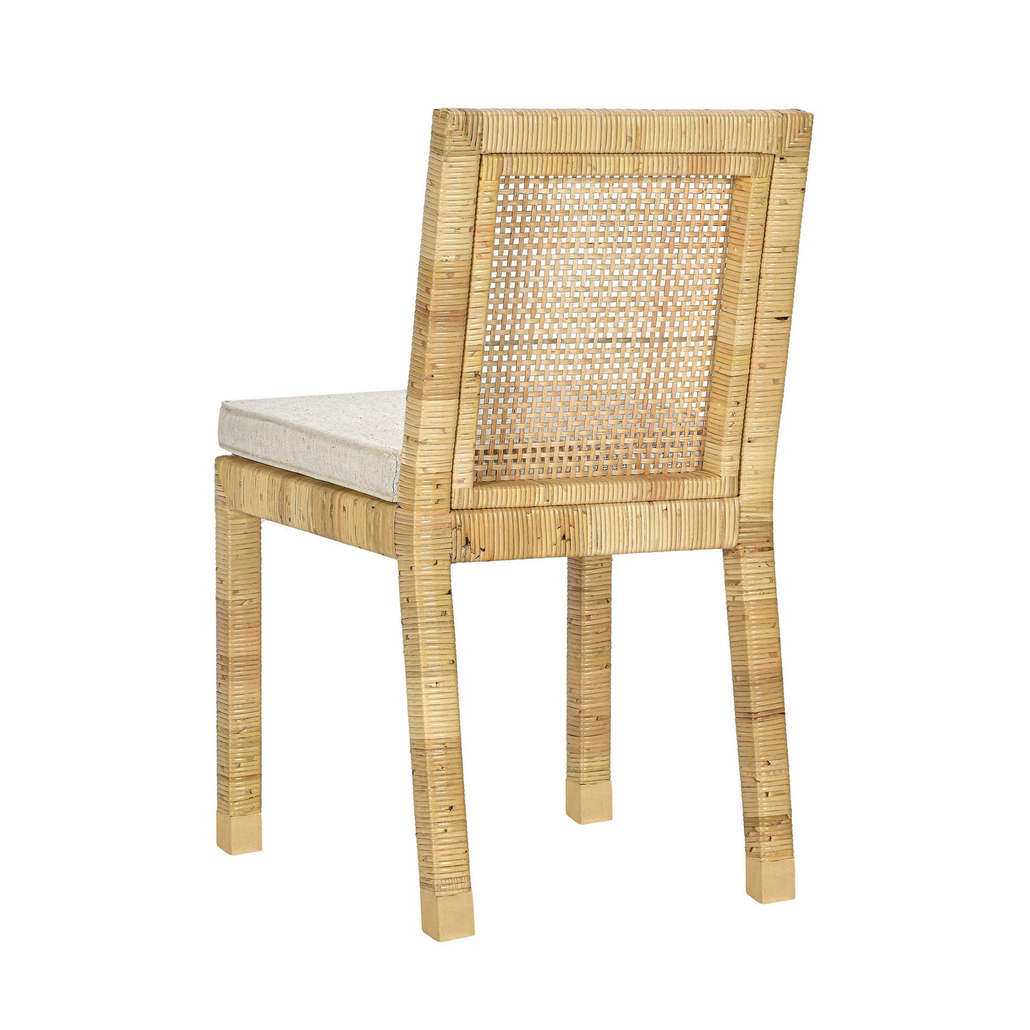 Amara Rattan Dining Chair - Natural - Image 4