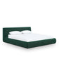 Isla Upholstered Bed - Forest Green / King - Image 2