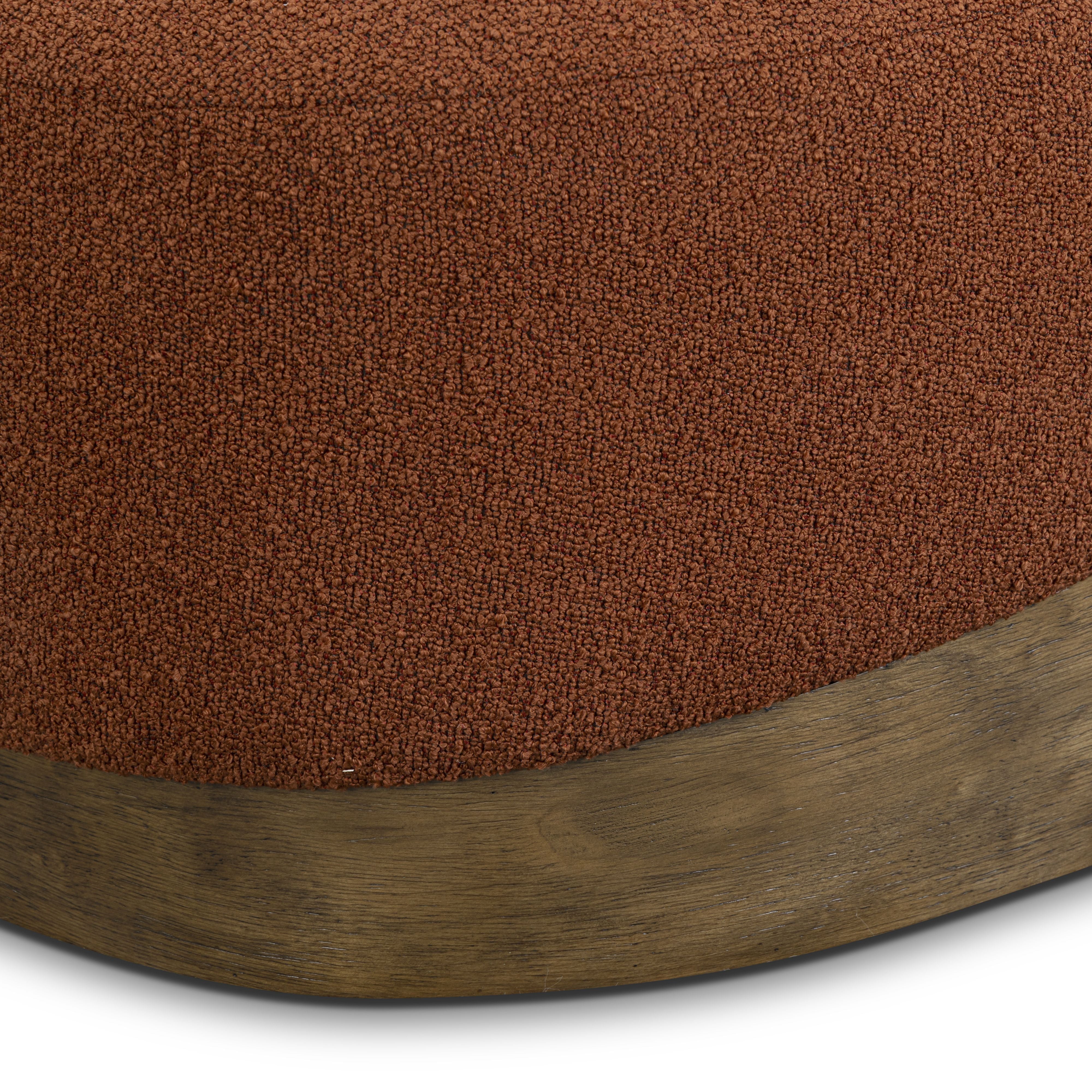 Domina Boucle Ottoman | TOV Furniture