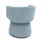 Kristen Rolling Desk Chair - Faded Blue - Image 4