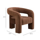 Malone Accent Chair - Rust - Image 6