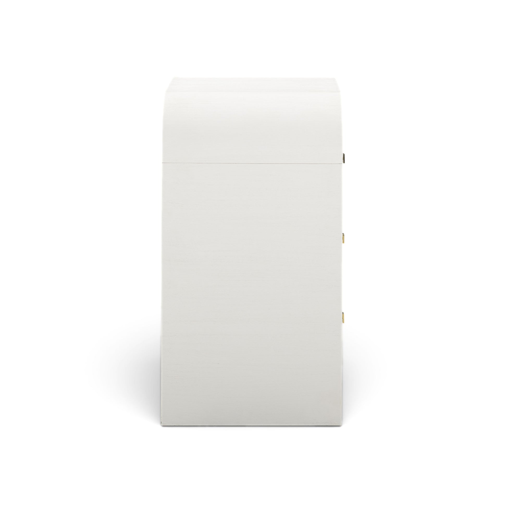 Hump 38" Arched 3-Drawer Bedside Chest - White - Image 5