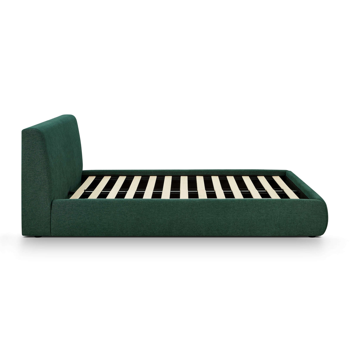 Isla Upholstered Bed - Forest Green / Queen - Image 4
