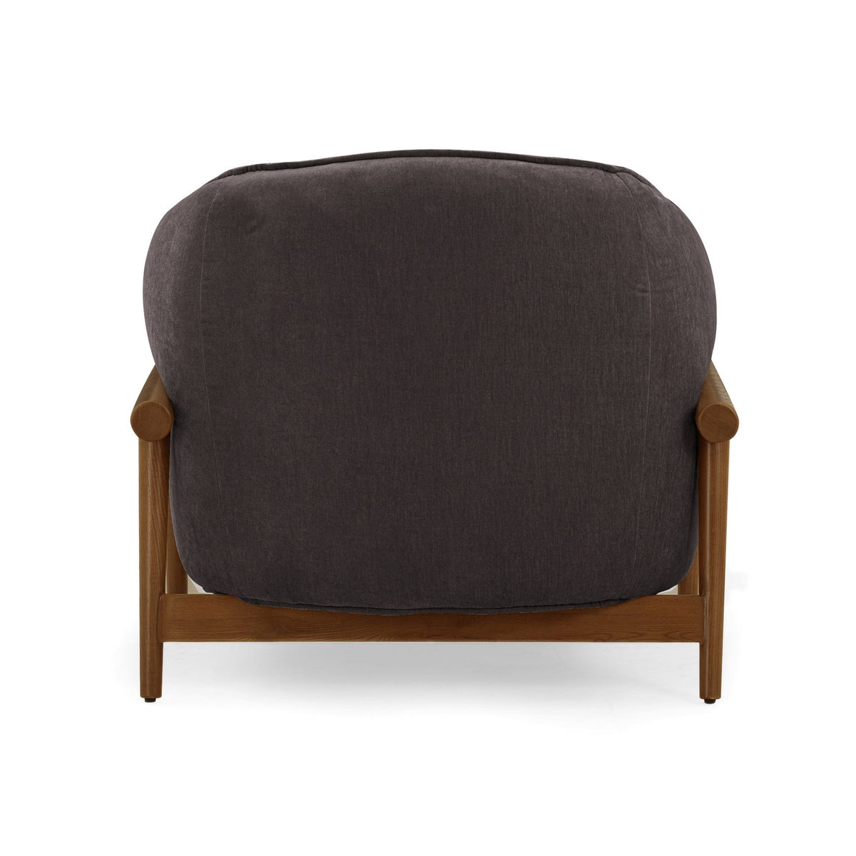 Piedmont Upcycled Contract-Grade Chenille Accent Chair - Grey - Image 5