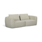 Noor 93" Loveseat - Wheat - Image 2