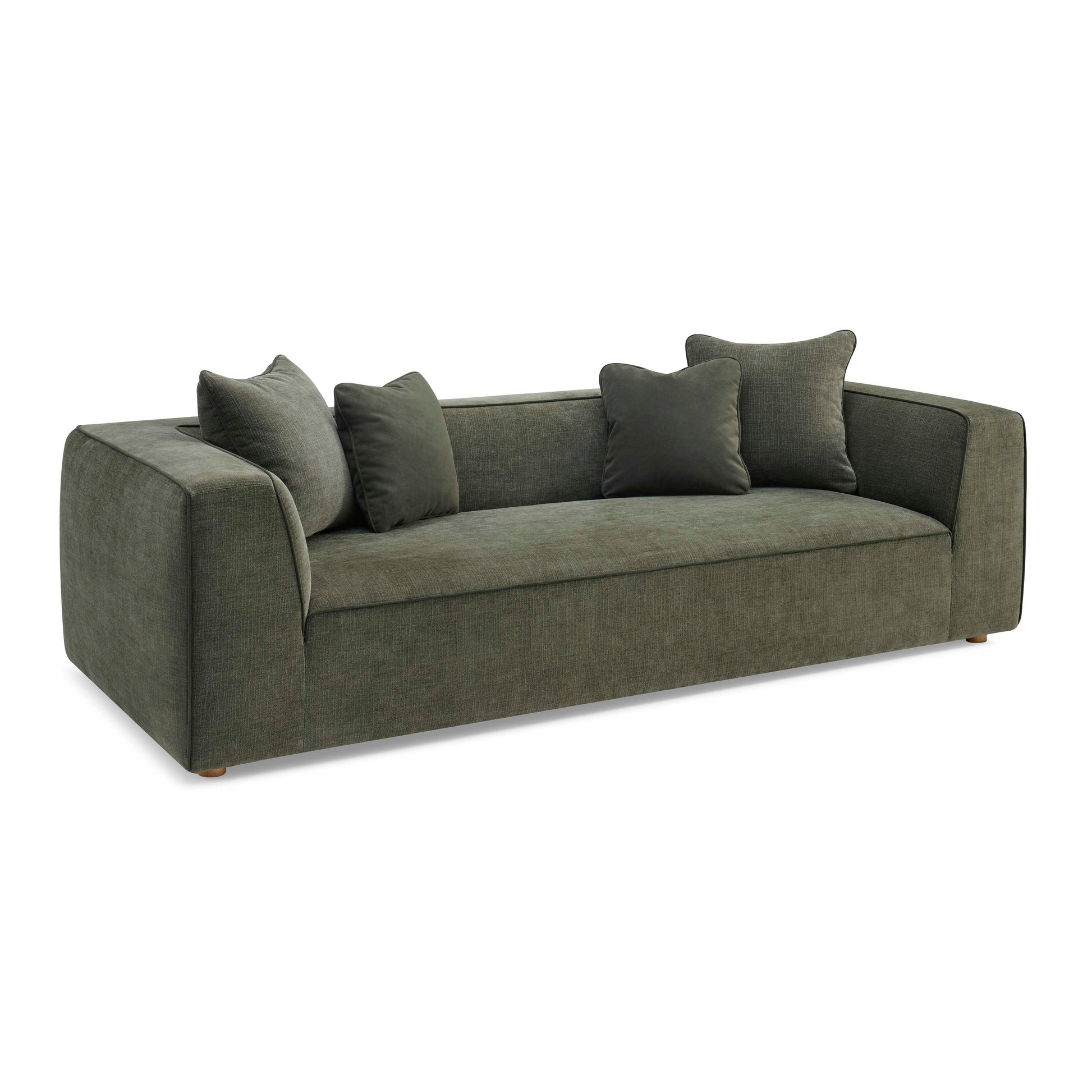 Tristine 96" Sofa - Olive Green - Image 3