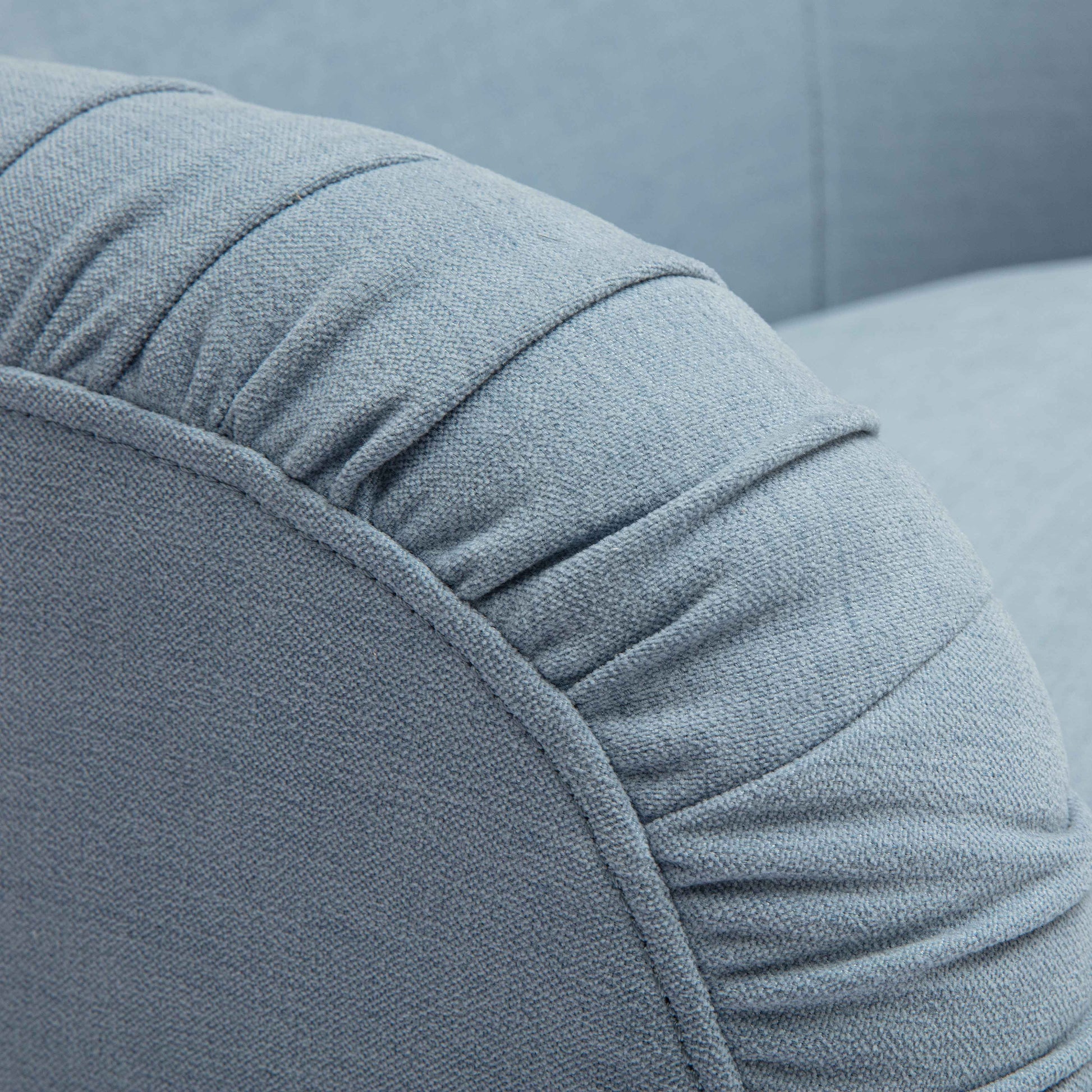 Pamela Tasseled Lounge Accent Chair - Blue - Image 6