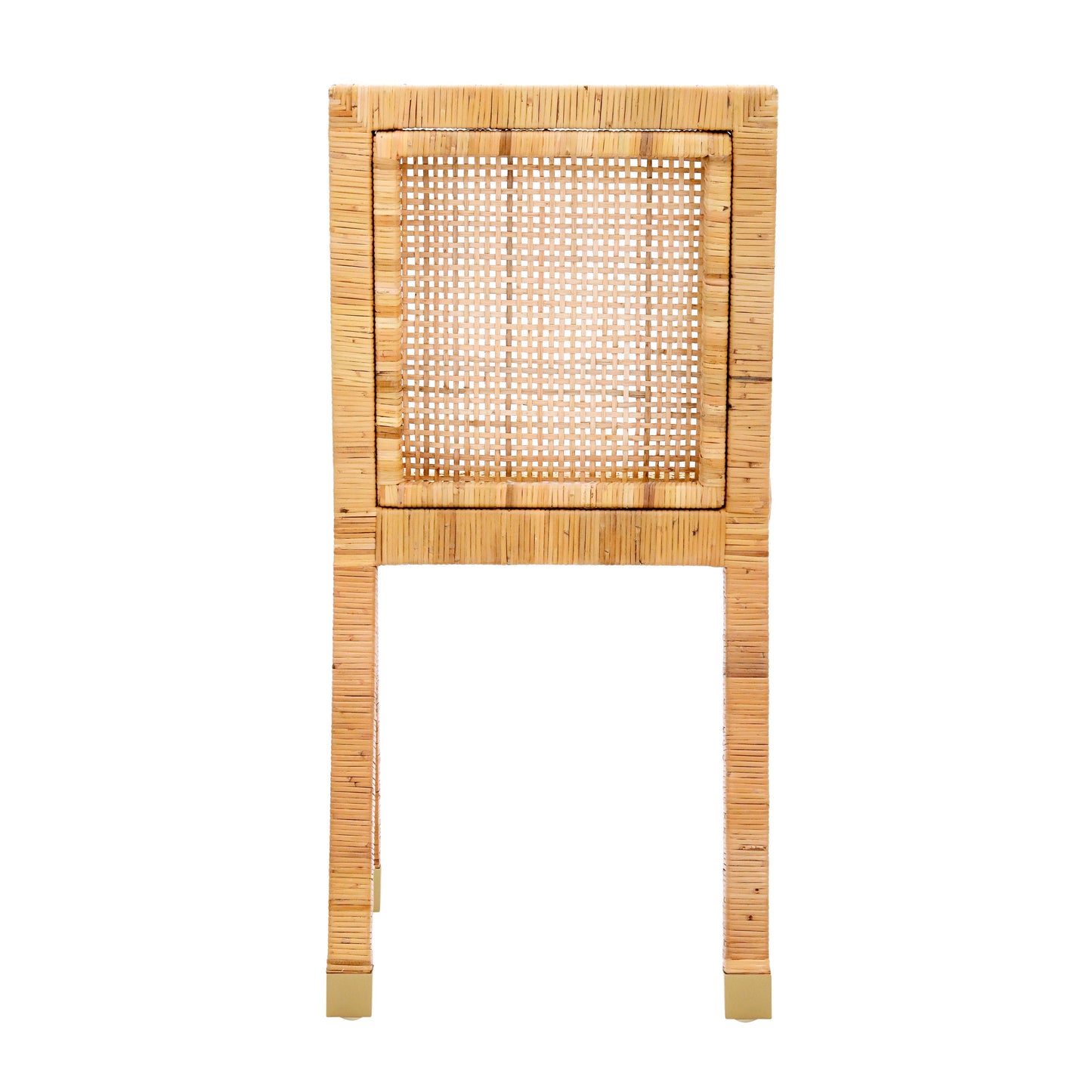 Amara Rattan Dining Chair - Cream - Image 7