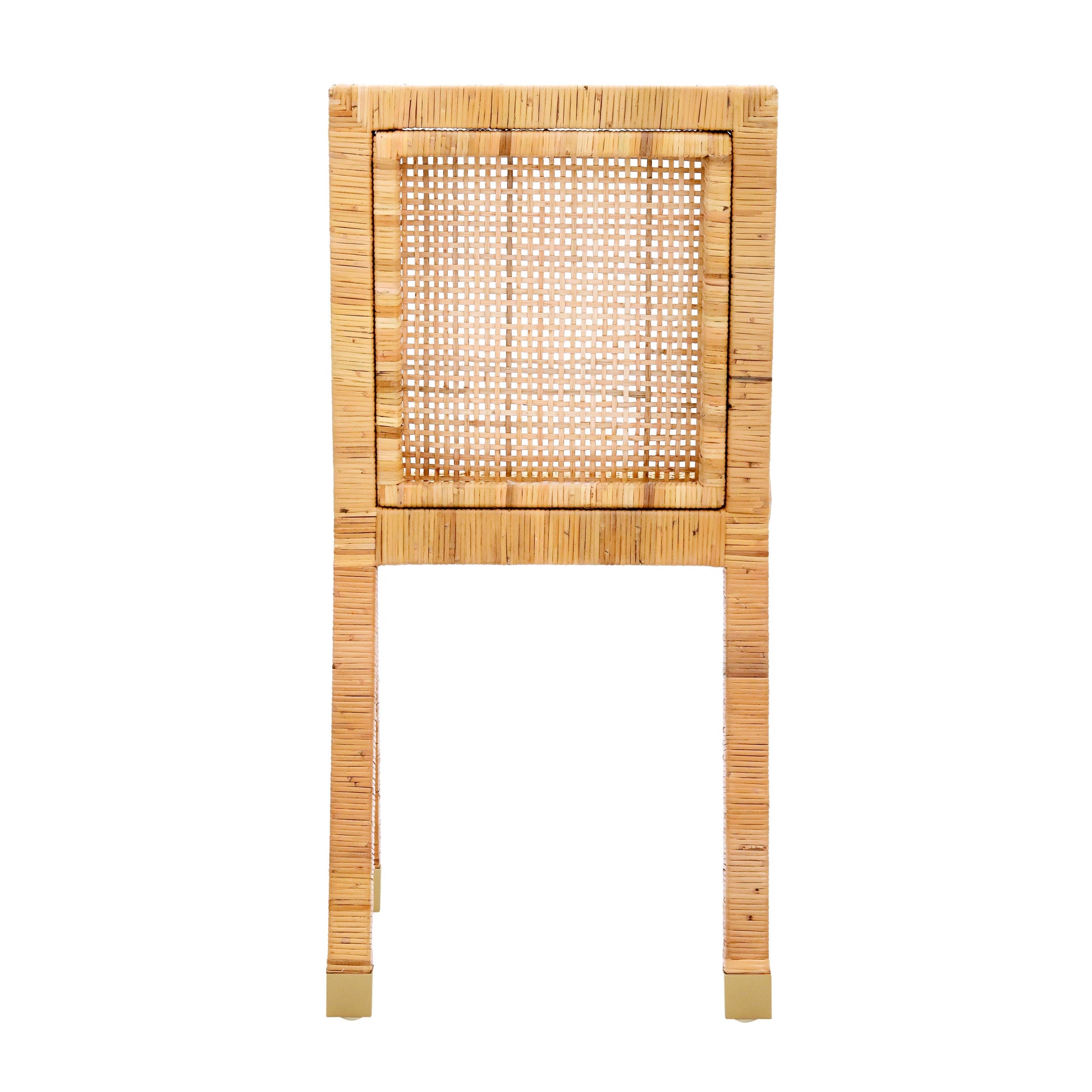 Amara Rattan Dining Chair - Cream - Image 7
