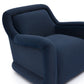 Charli Performance Swivel Chair - Dark Blue - Image 4
