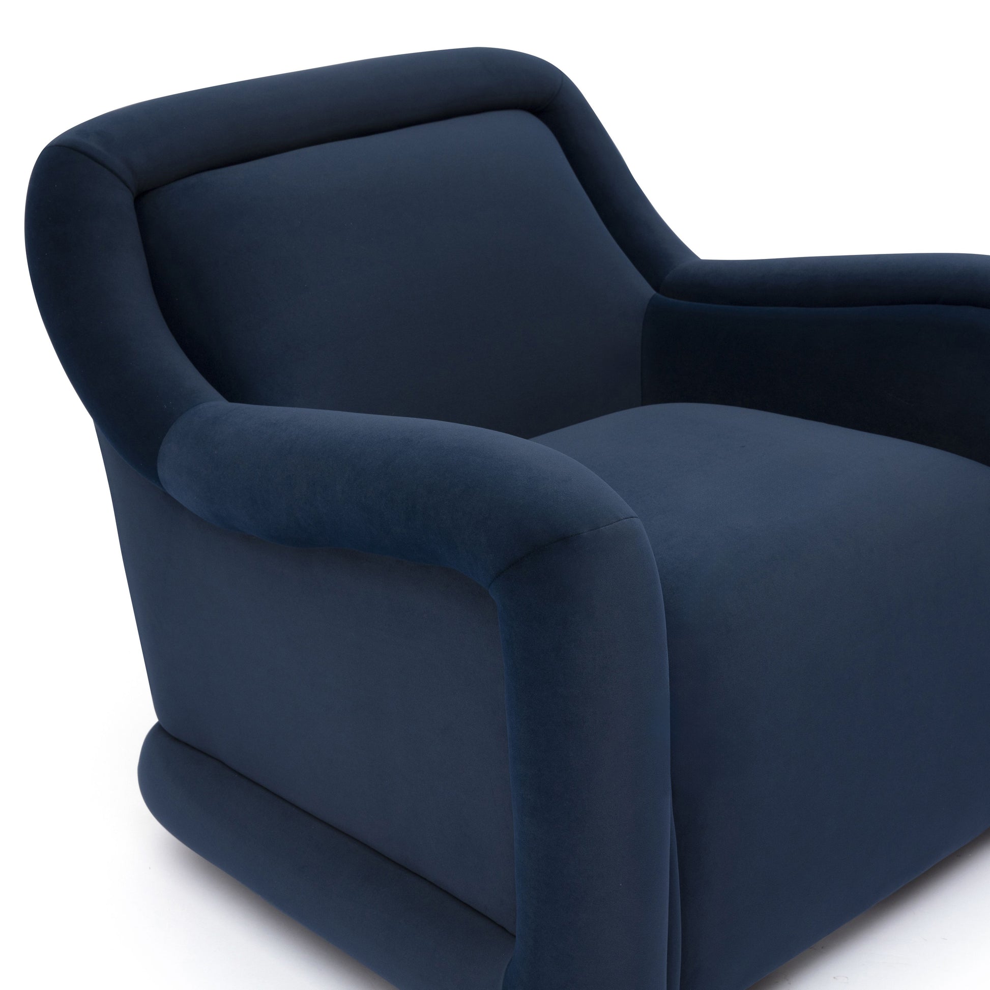 Charli Performance Swivel Chair - Dark Blue - Image 4