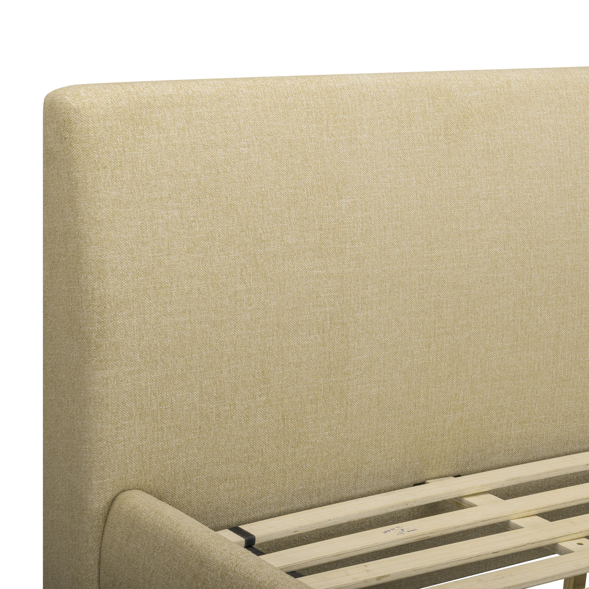 Rayne Textured Fabric Bed - Honey / Queen - Image 5