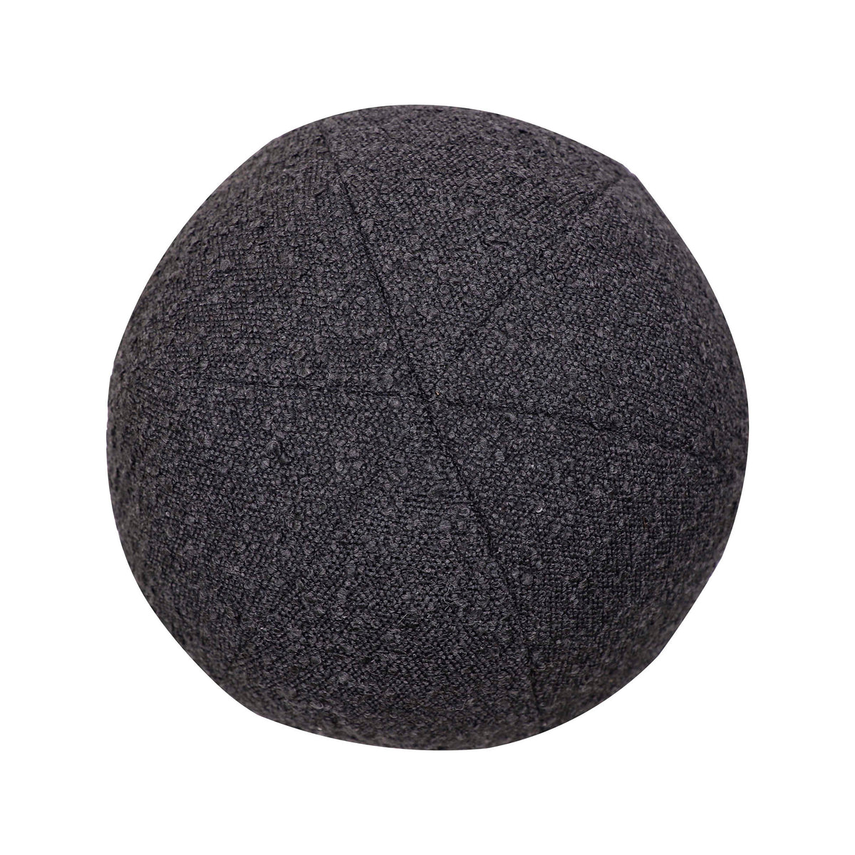 Boba Ball Throw Pillow (9"-14") - Black / Small - Image 2