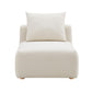 Hangover Modular Armless Chair - Off-White - Image 3