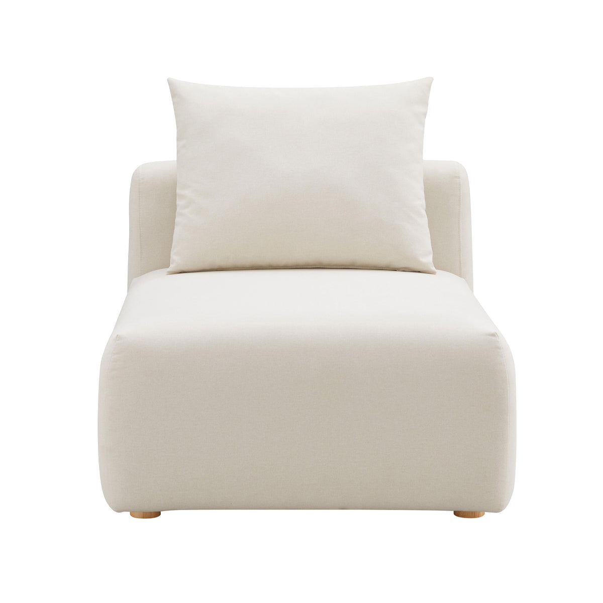 Hangover Modular Armless Chair - Off-White - Image 3