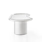 Sorya 51" Chrome Coffee Table - Image 6