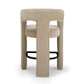 Malone Performance Chenille Stool - Taupe / Counter Height - Image 5