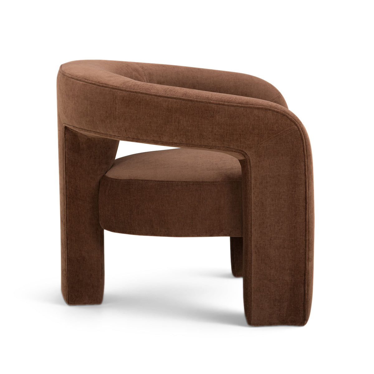 Malone Accent Chair - Rust - Image 3