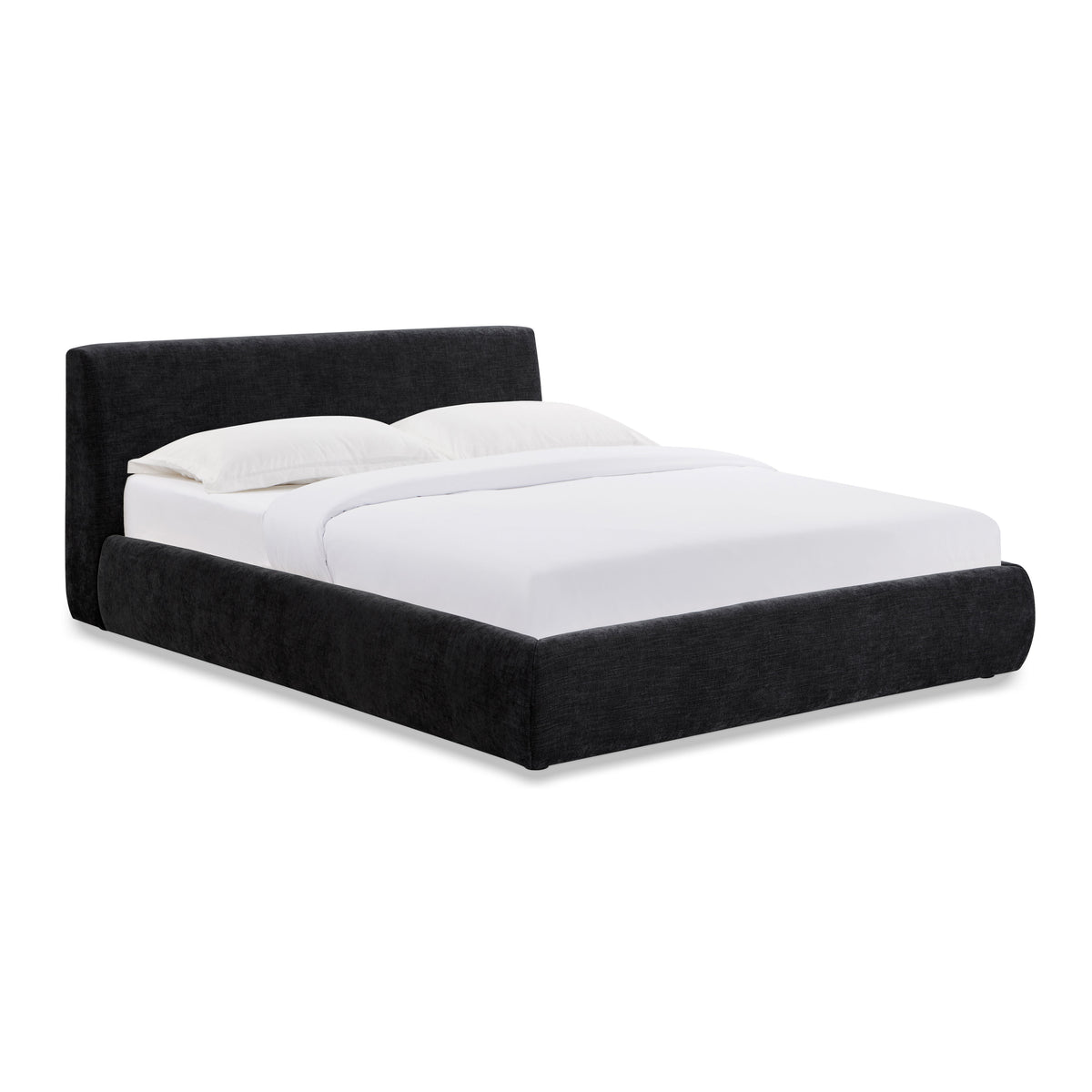 Isla Upholstered Bed - Charcoal / Queen - Image 4