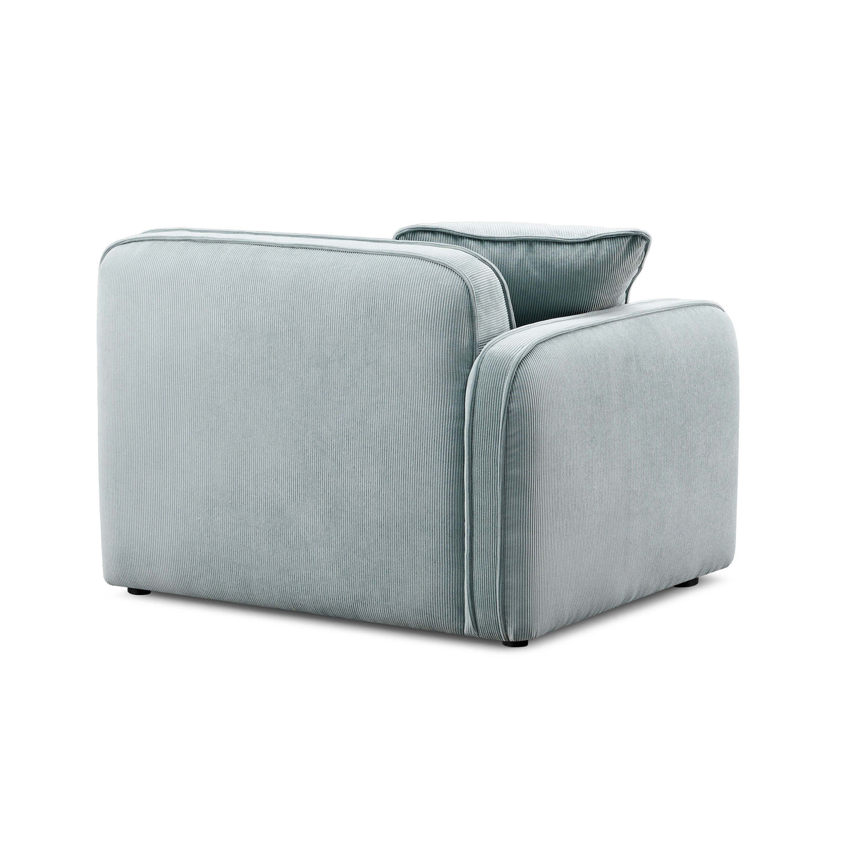 Travie Modular Corner Armchair - Sea Blue / LAF - Image 3