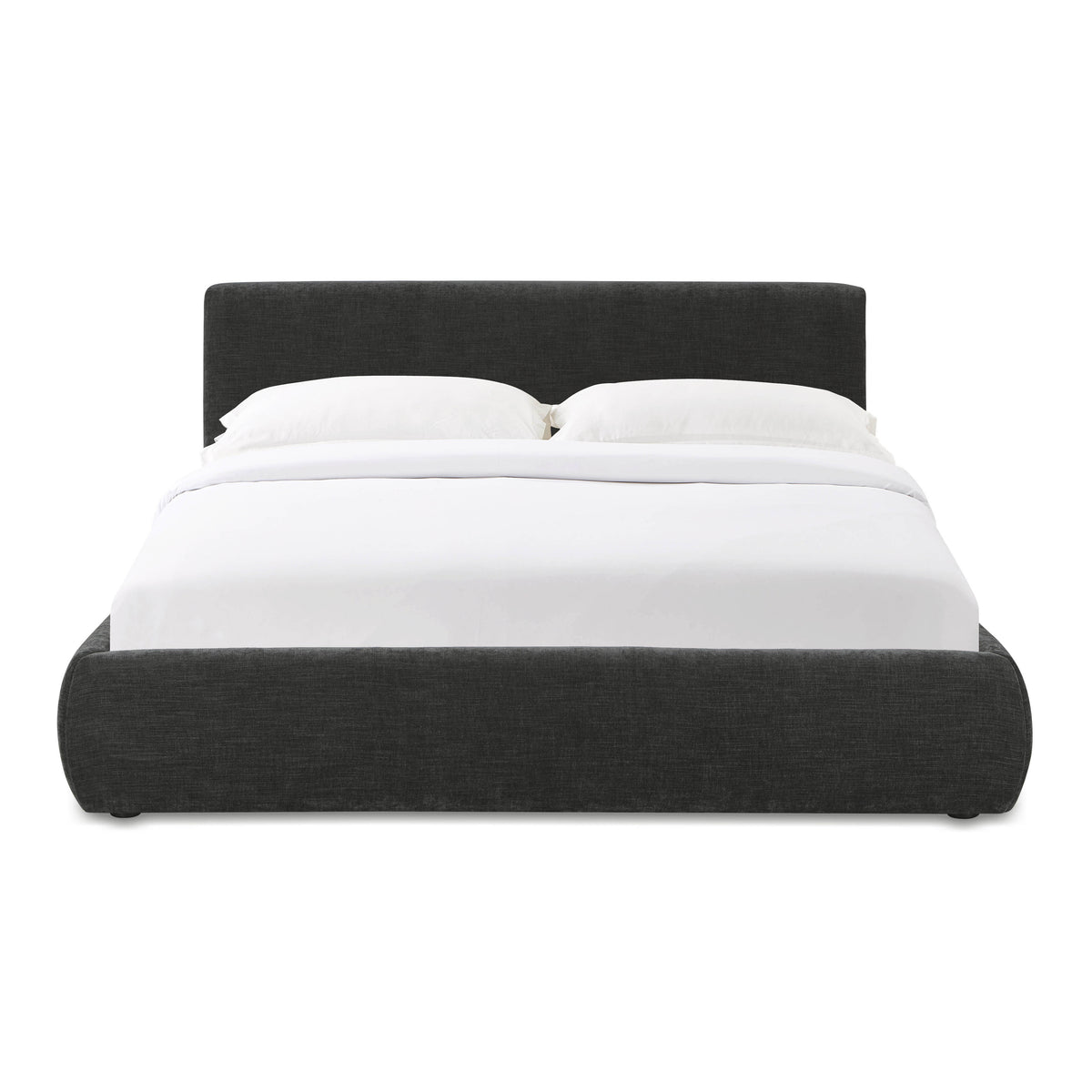 Isla Upholstered Bed - Charcoal / Queen - Image 1