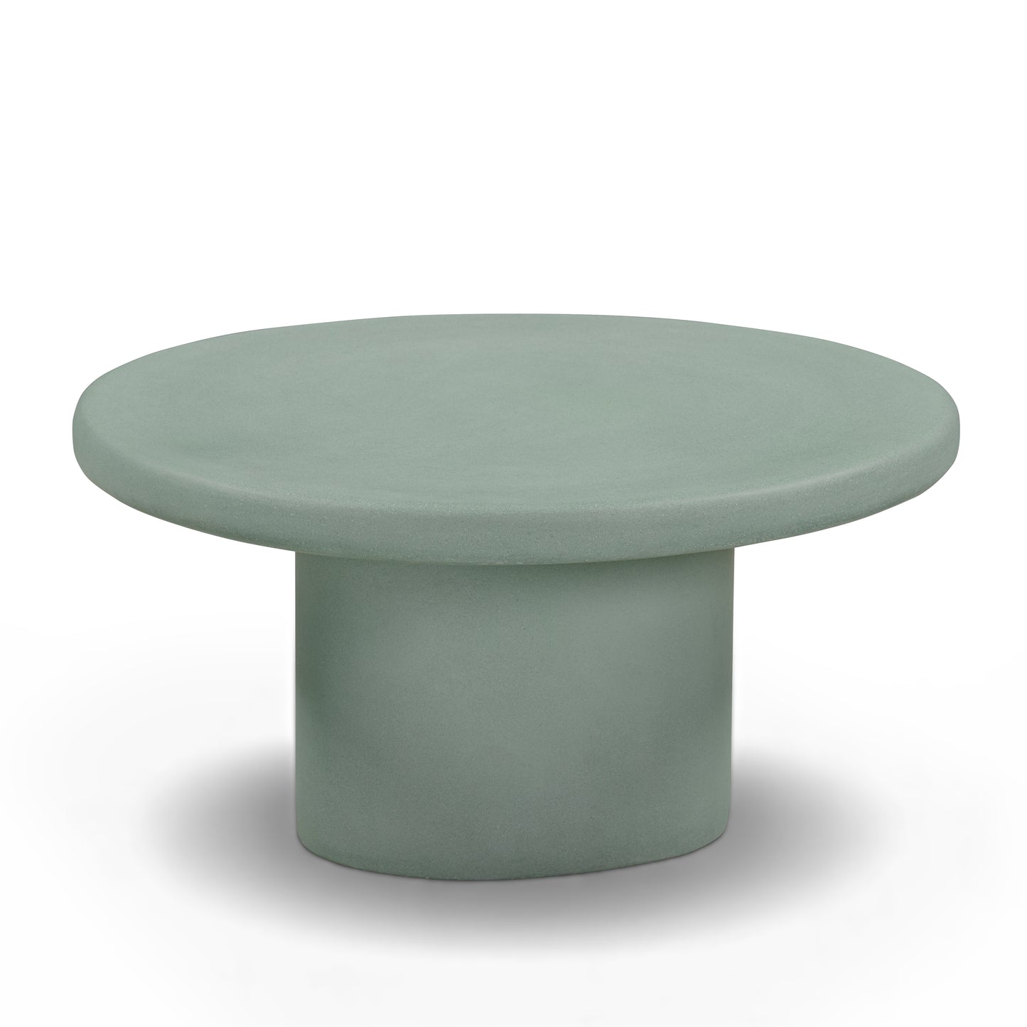 Jade Concrete Indoor/Outdoor Nesting Coffee Table Set - Green - Image 9