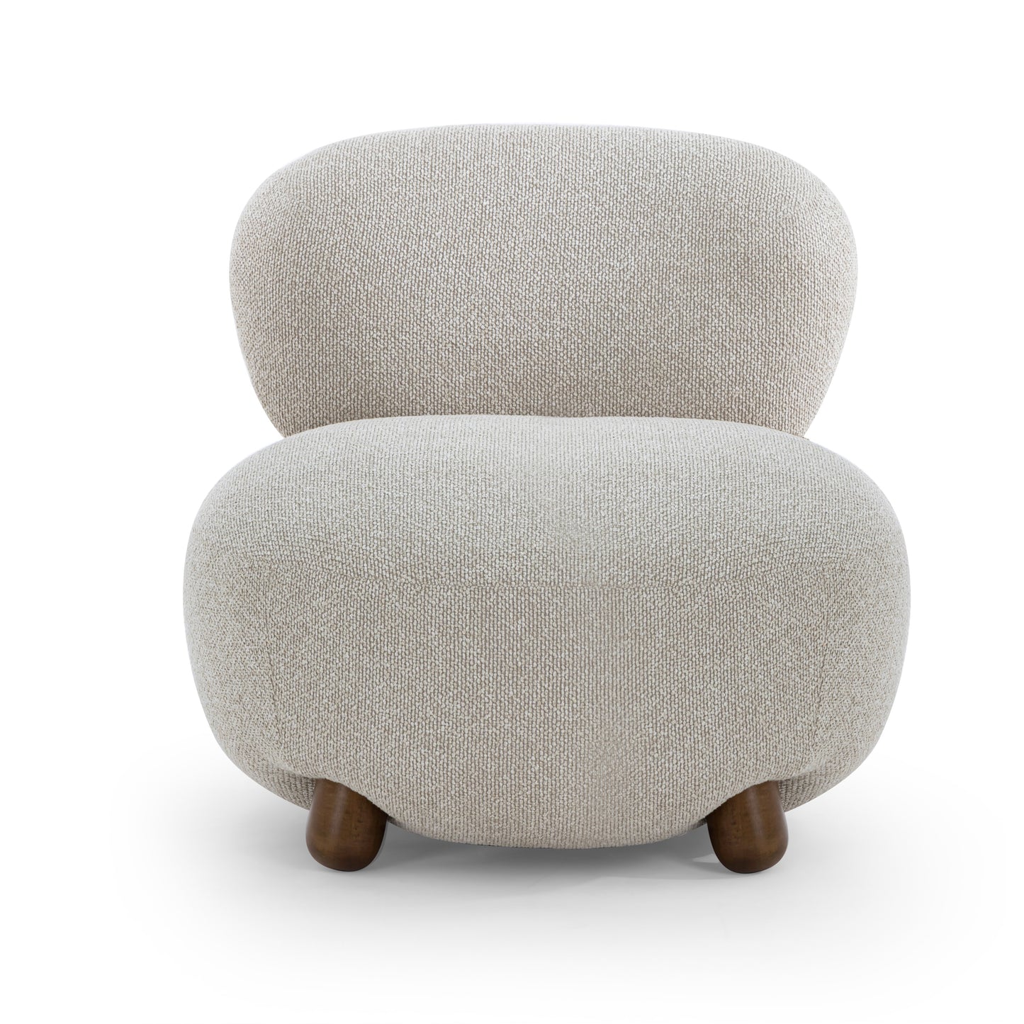 Pucker Accent Chair - Warm Grey - Image 3