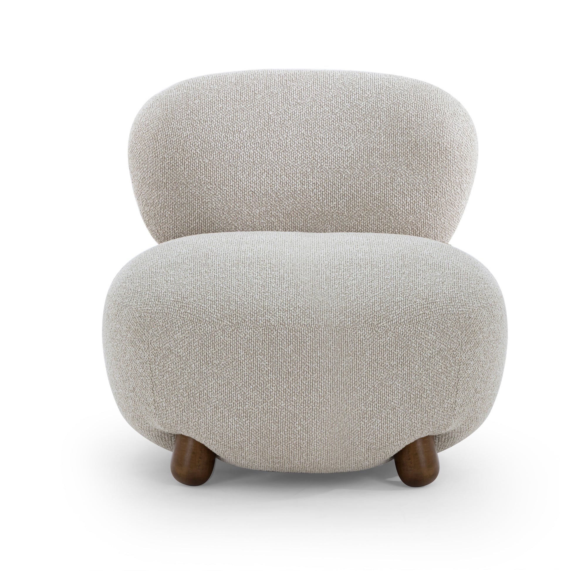 Pucker Accent Chair - Warm Grey - Image 3