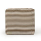 Byron Square Cotton Jute Ottoman - Brown - Image 4