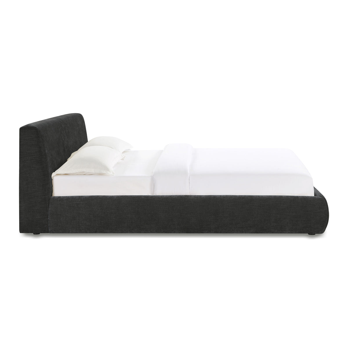 Isla Upholstered Bed - Charcoal / Queen - Image 5