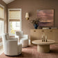 Passe Swivel Accent Chair - Cream - Image 2