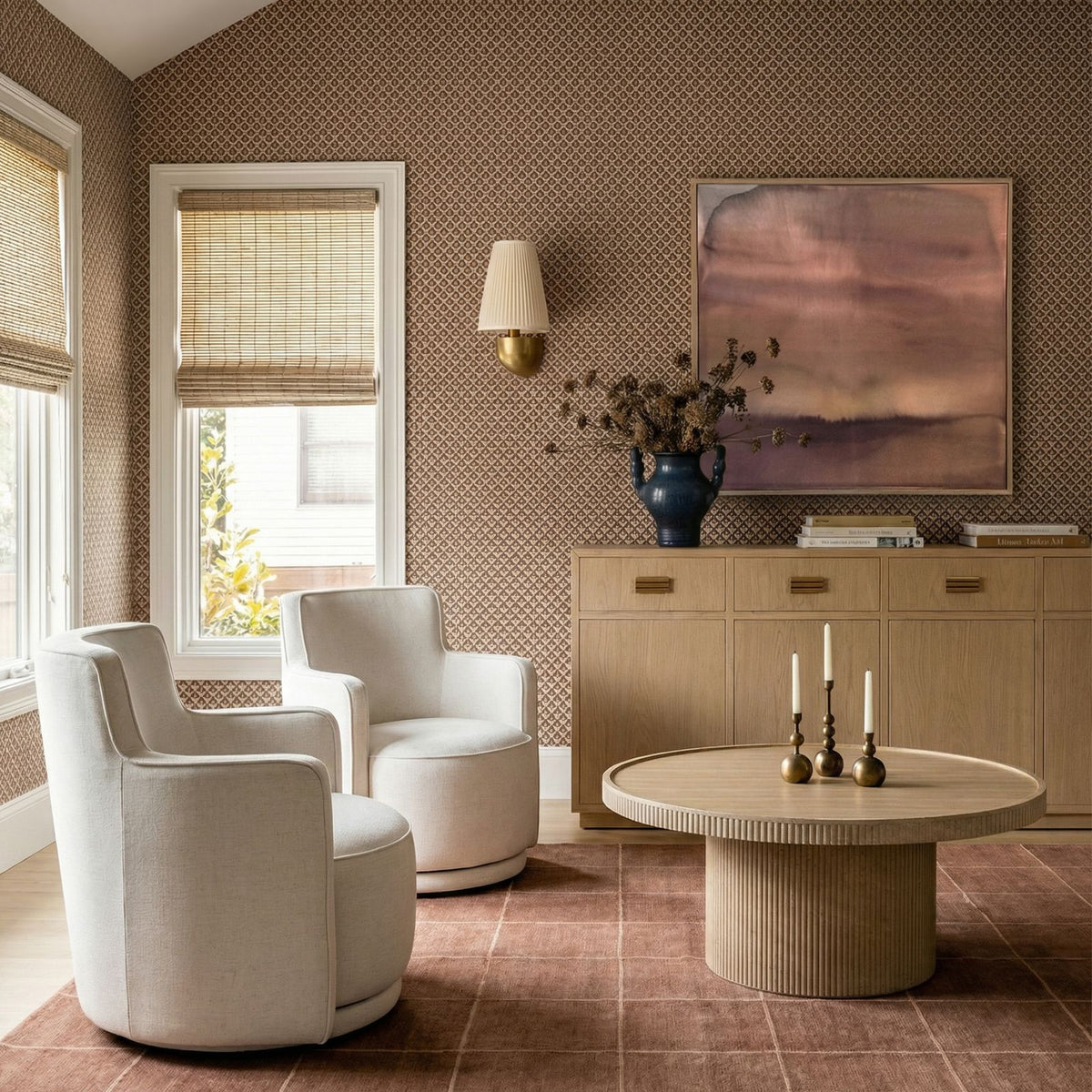 Passe Swivel Accent Chair - Cream - Image 2