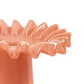 Ruff Salmon Glass Vase - Image 2
