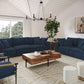 Cali 80" Modular Loveseat - Navy - Image 2