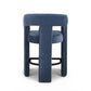 Malone Denim Blue Performance Fabric Counter Stool - Image 5