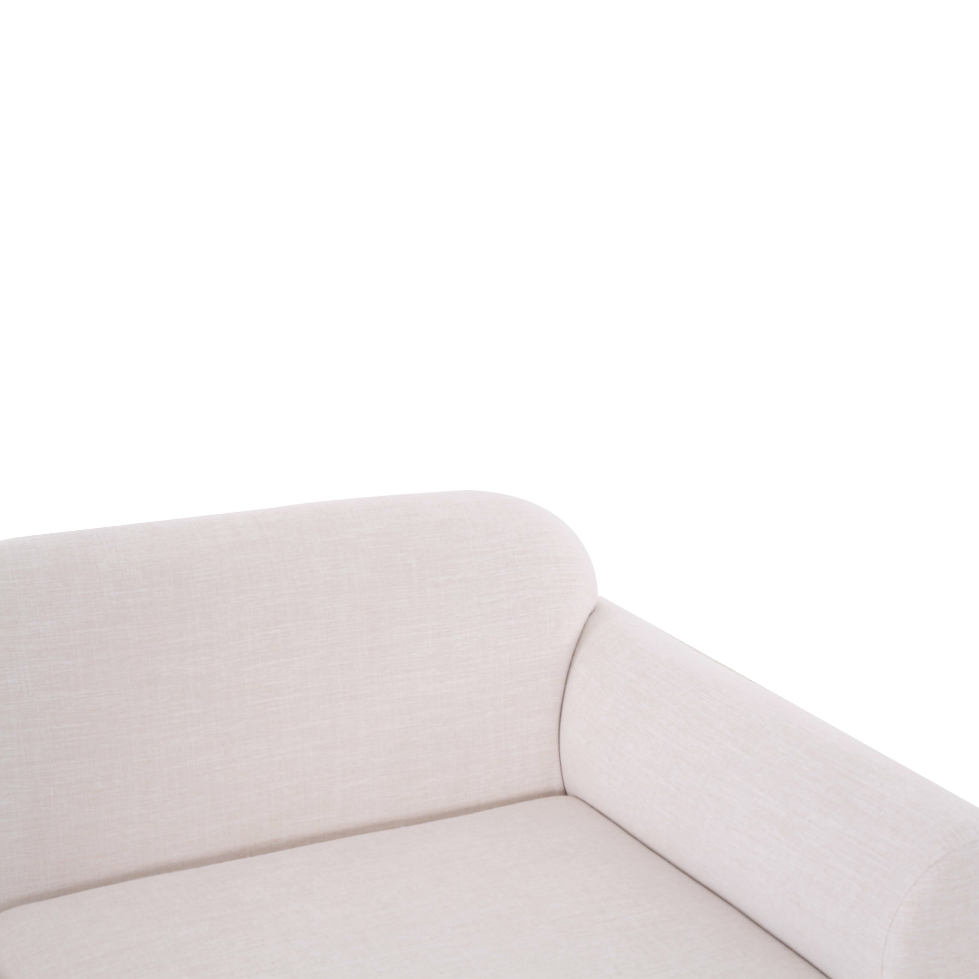 Gorge 81" Modular Loveseat - Cream - Image 3