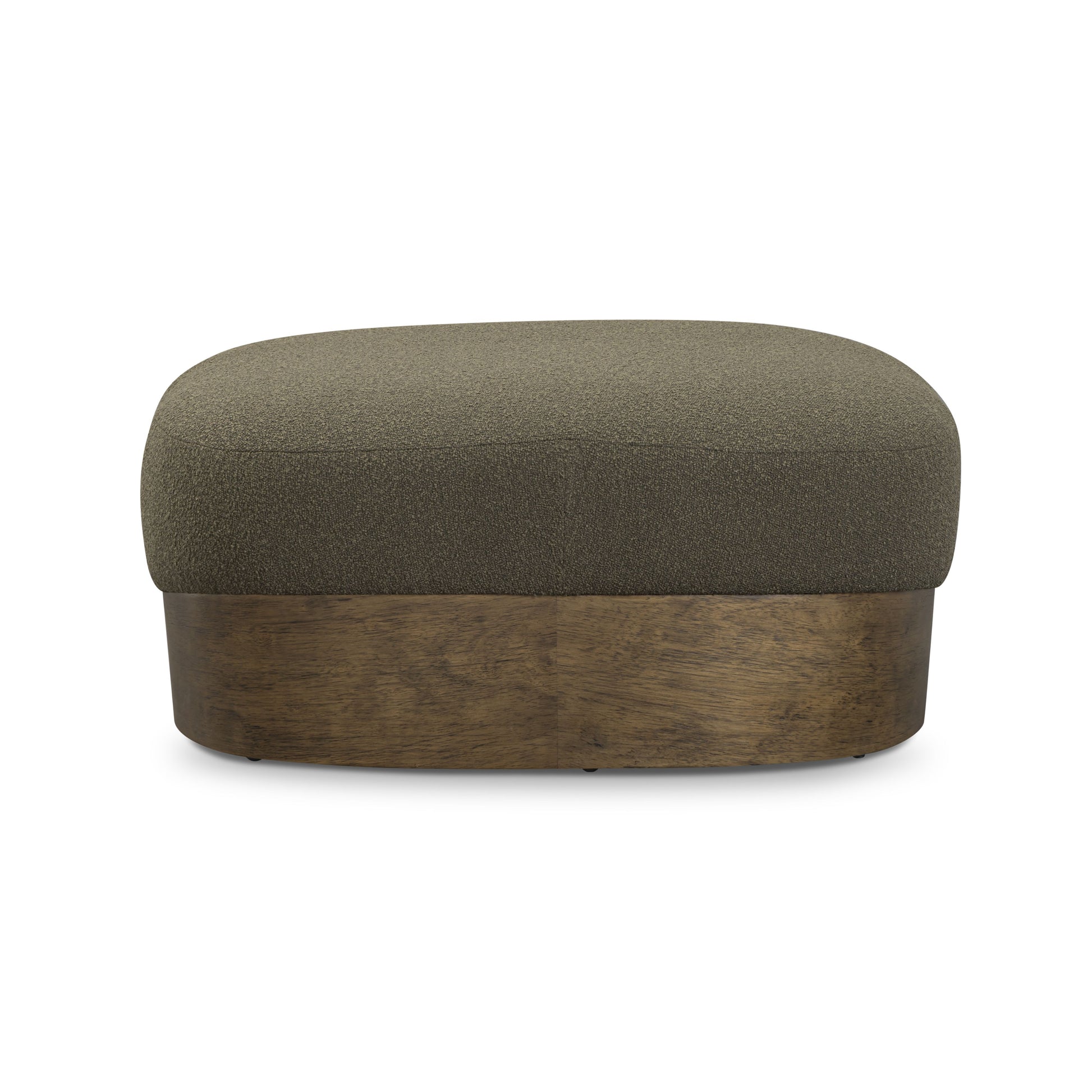 Domina Boucle Ottoman - Kale Green - Image 3