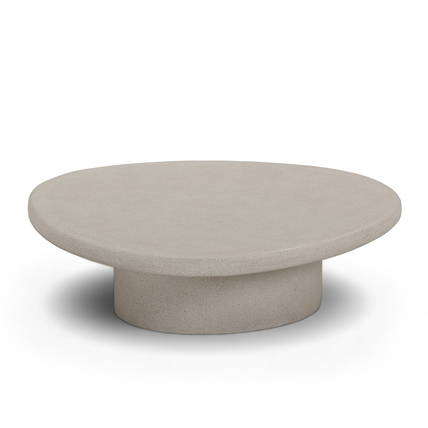 Jade Concrete Indoor/Outdoor Nesting Coffee Table Set - Cream - Image 7
