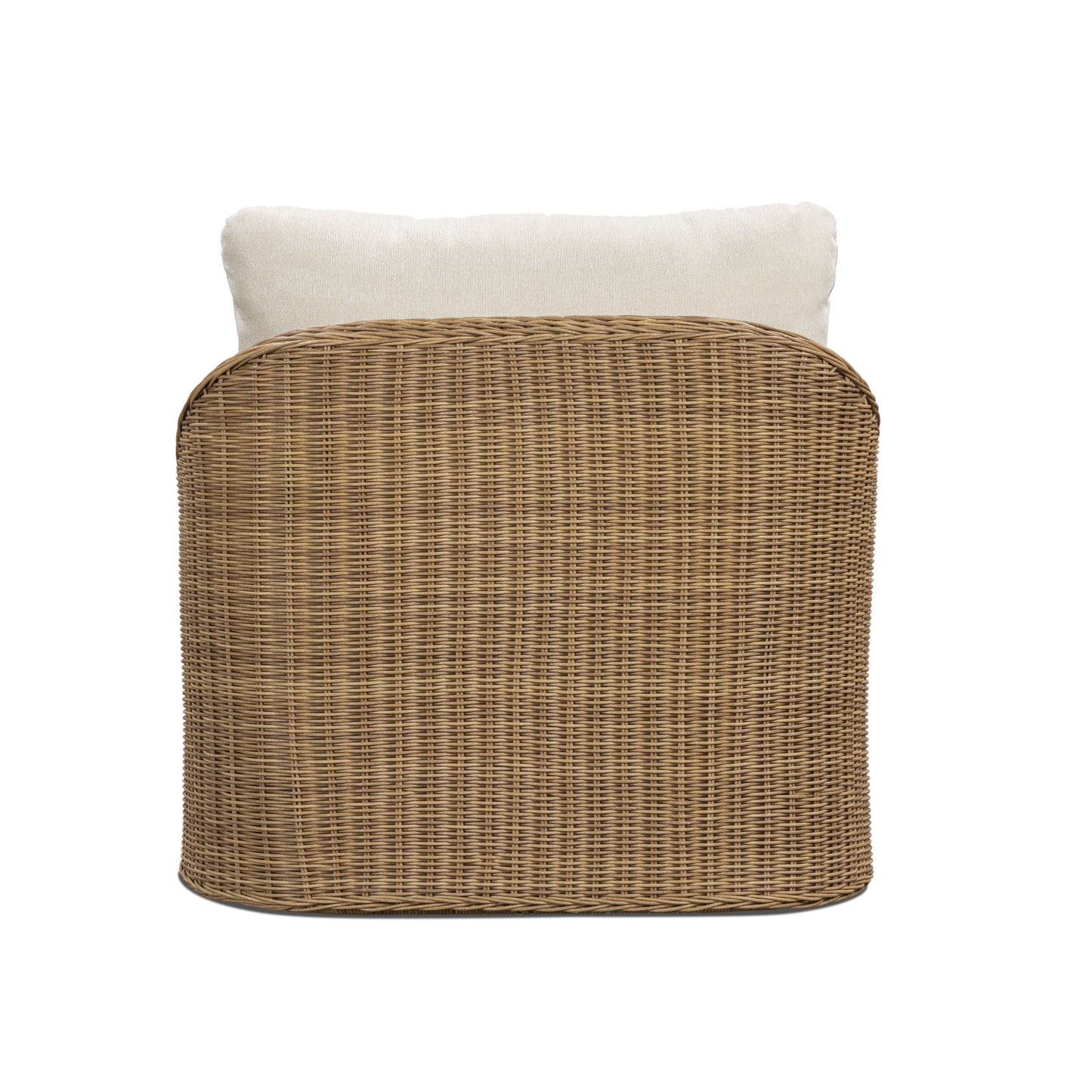 Axel Cream Boucle Outdoor Lounge Chair - Image 4