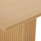 Chelsea Oak Wood Rectangular Dining Table (79"-96") - Natural / 96" - Image 5