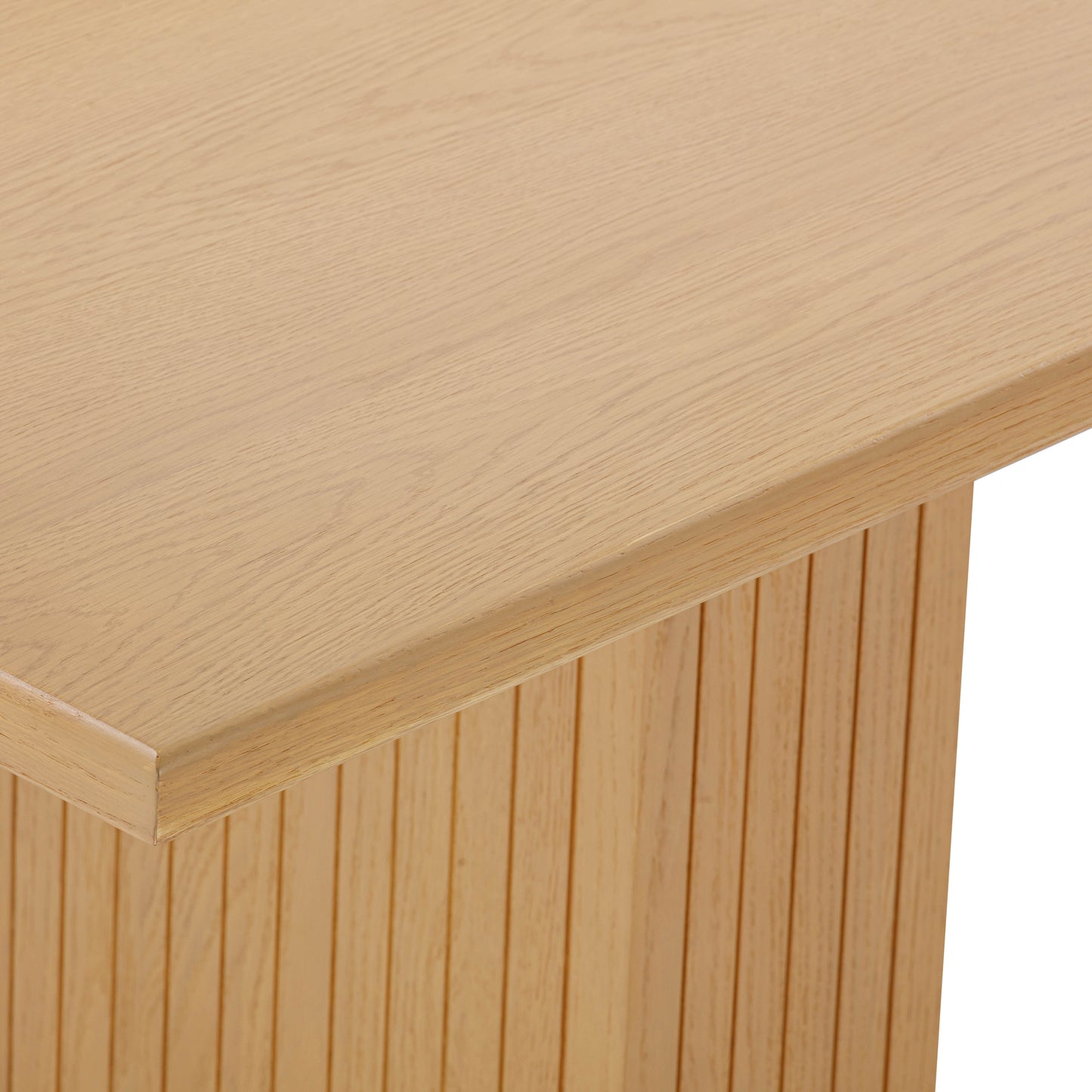 Chelsea Oak Wood Rectangular Dining Table (79