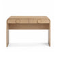 Moonrise 48" Natural Ash 2-Drawer Desk - Image 1