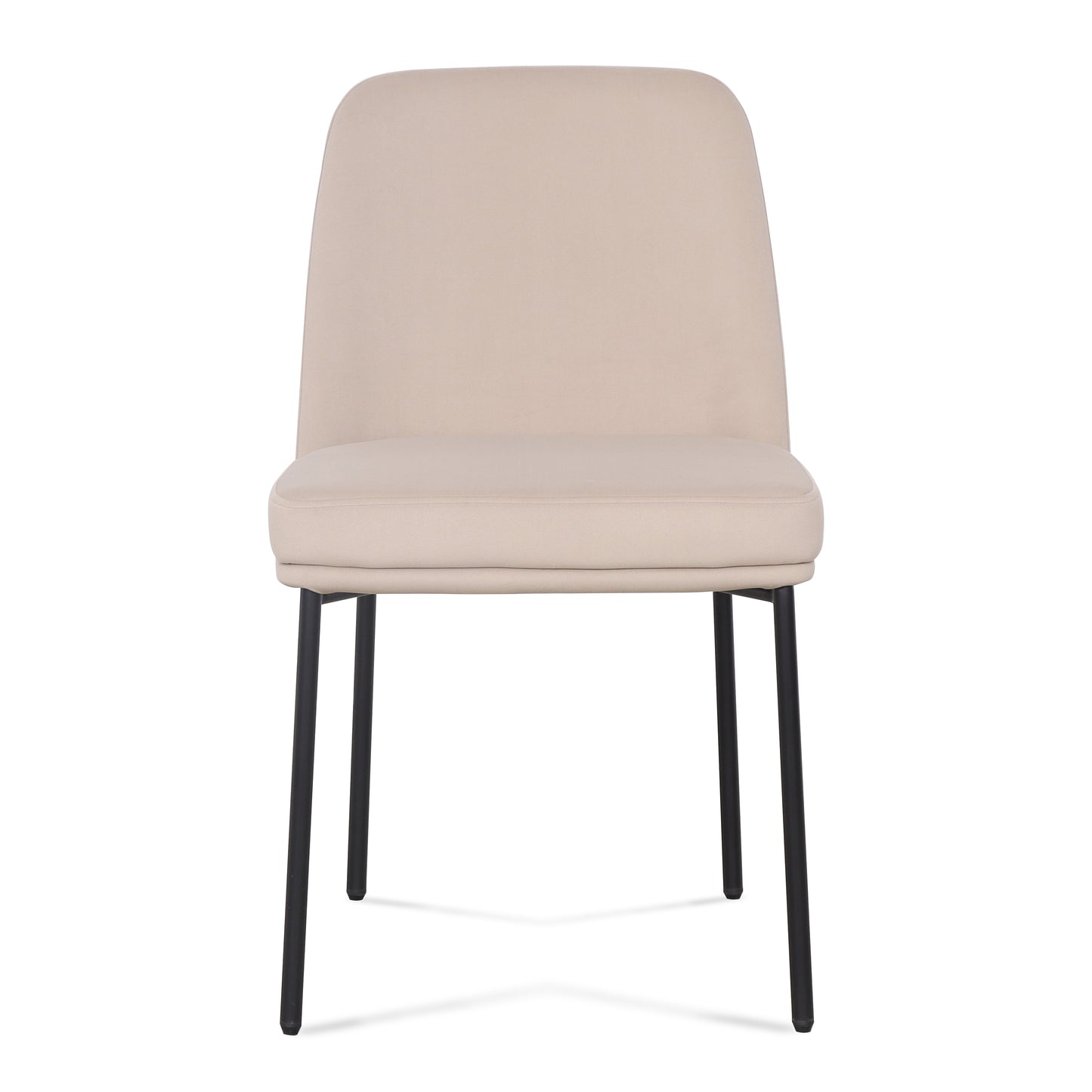 Sydney Performance Velvet Dining Chair - Set of 2 - Taupe - Image 3