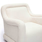 Charli Performance Swivel Chair - Off-White - Image 5