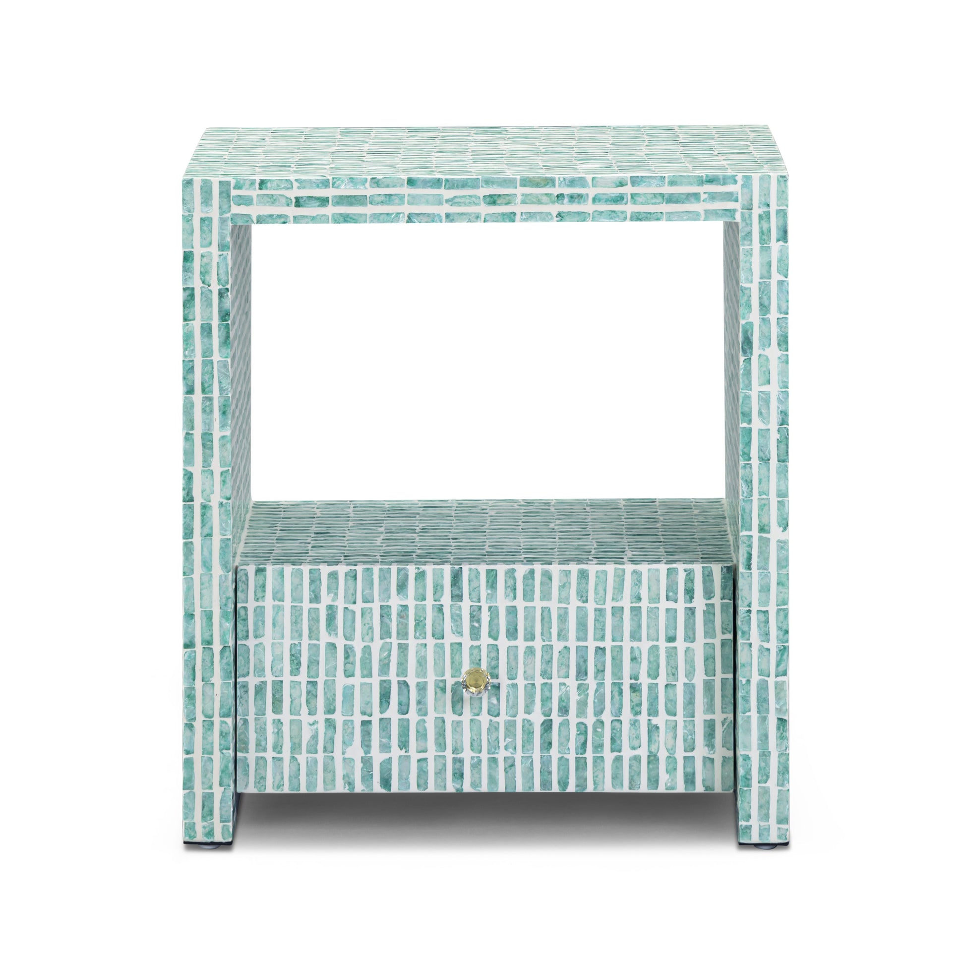 Tia 20" Mother of Pearl Nightstand - Image 1