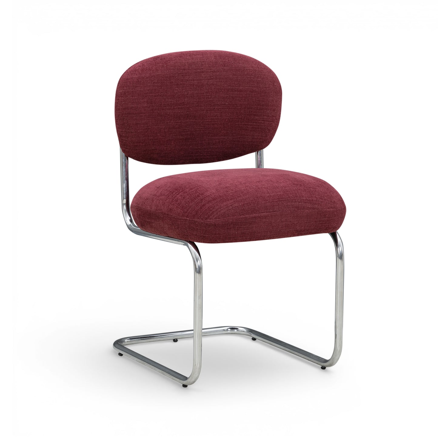 Becky Performance Chenille Chair - Red Wine - Image 1