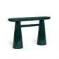 Baila 50" Glossy Lacquer Console Table - Forest Green - Image 2